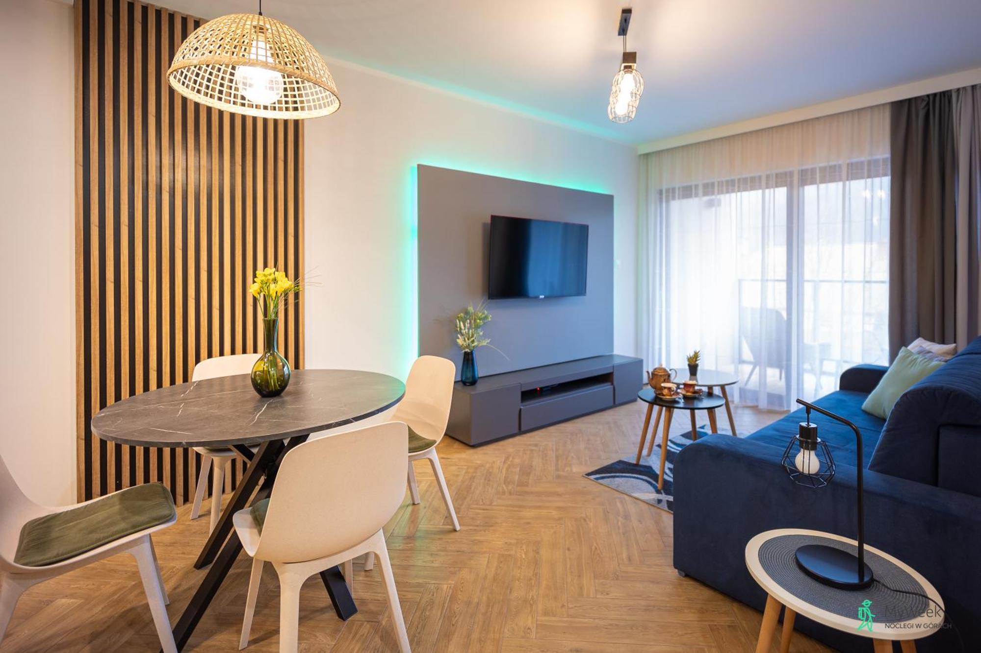 Mietowy, Ogrody Pieniawskie, Myweek Apartment Polanica-Zdroj