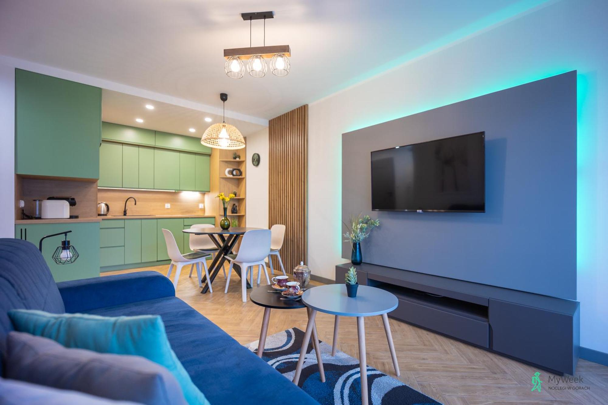 Mietowy, Ogrody Pieniawskie, Myweek Apartment