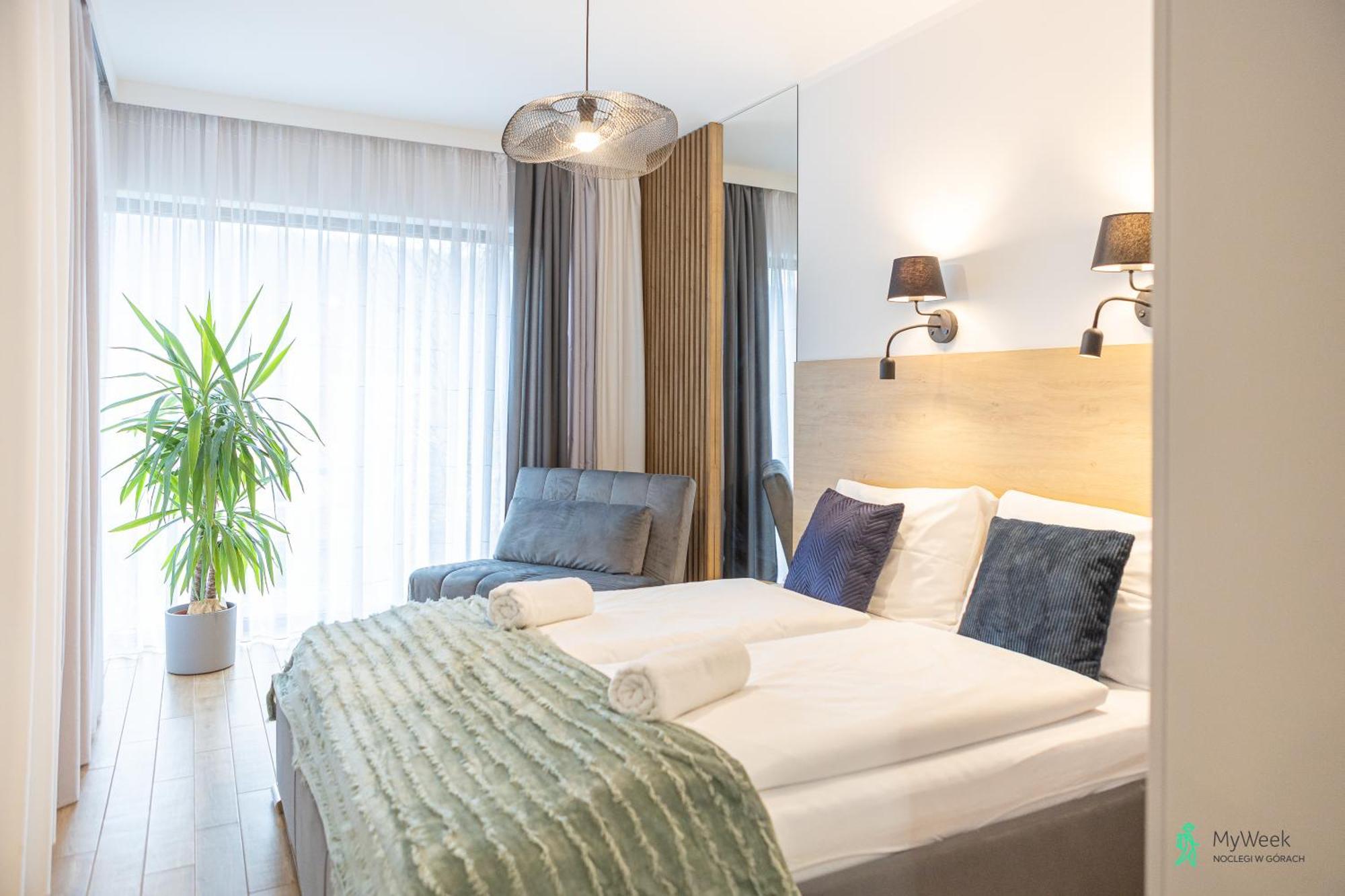 Mietowy, Ogrody Pieniawskie, Myweek Apartment Polanica-Zdroj